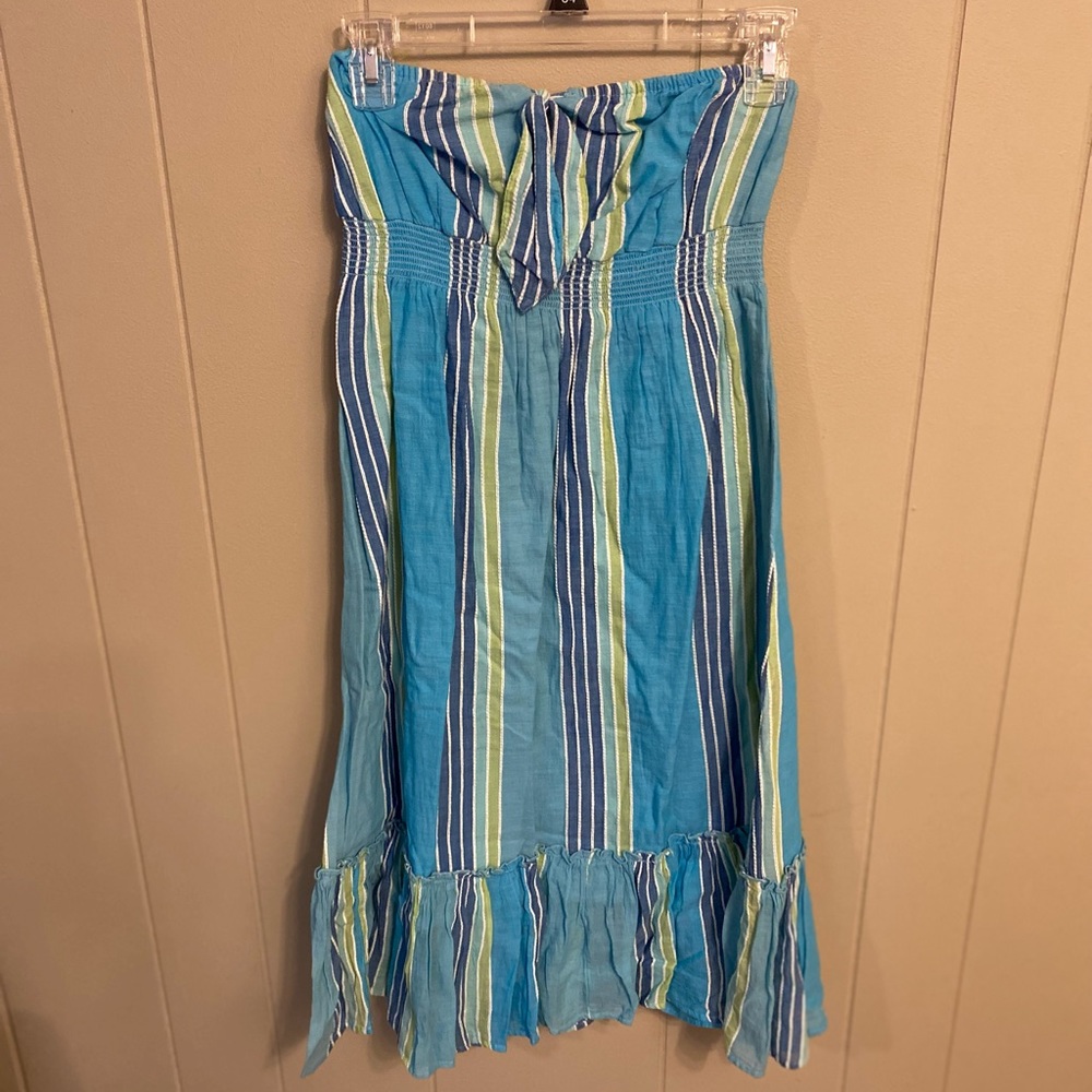 Strapless dress